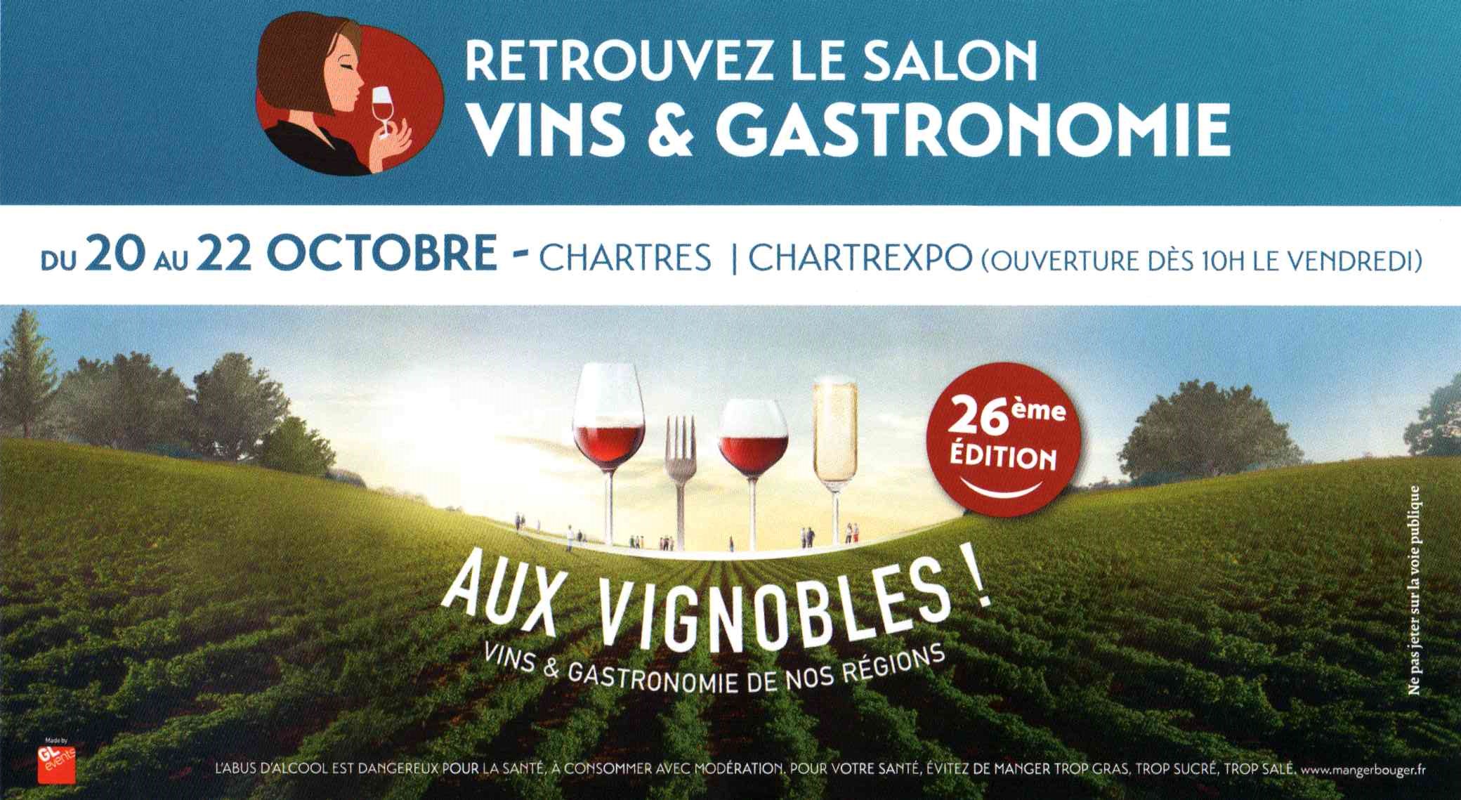 Salon Aux Vignobles ! - Chartres 2023