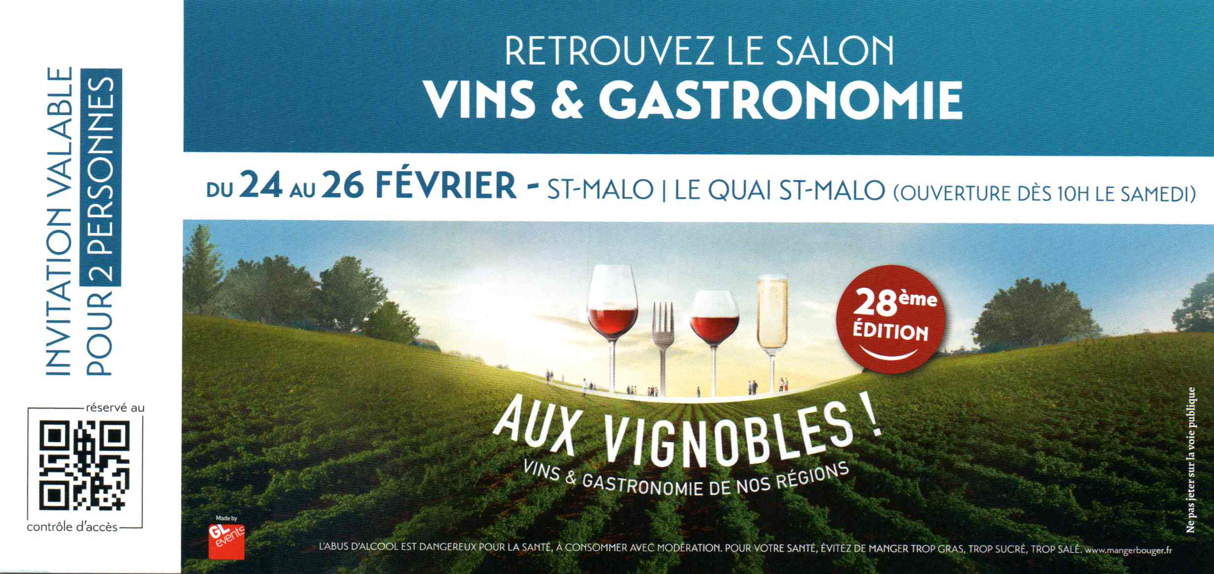 Salon Aux Vignobles ! - Saint Malo 2024